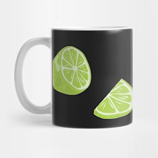 Lime Print Mug